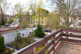 Blick vom Balkon
