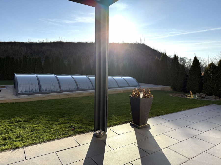 Auf der Terrasse