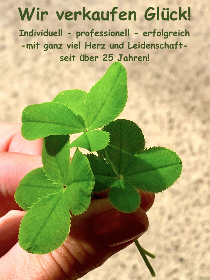 Wir "verkaufen" Glück :-)